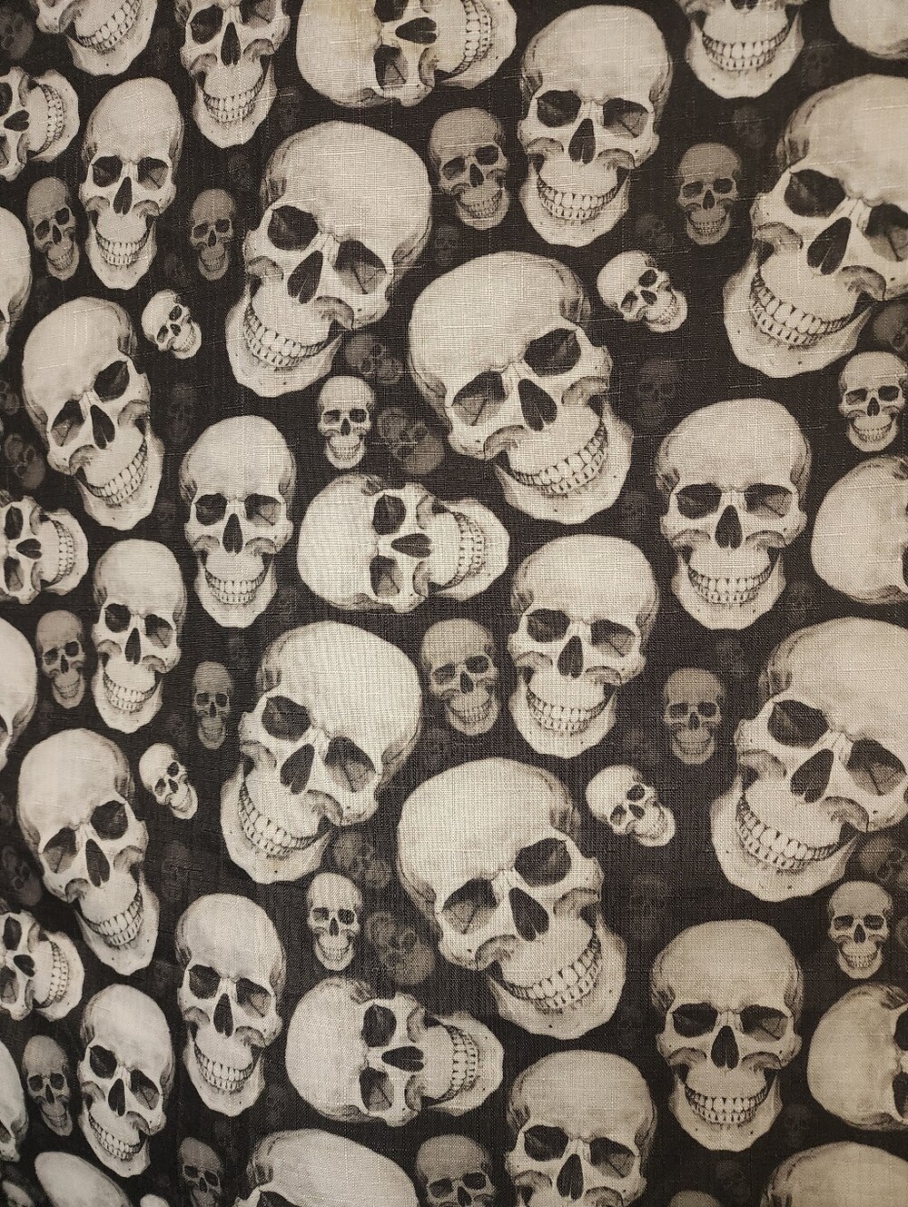 Skull Print Tablecloth
